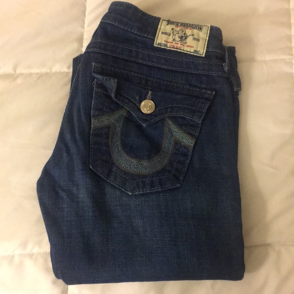True Religion straight leg
